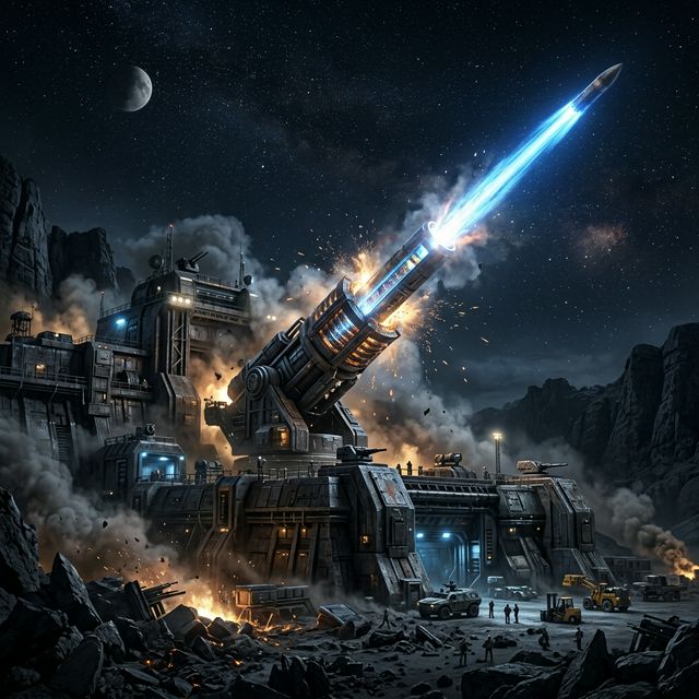 Railgun Battery